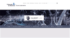 Desktop Screenshot of faubertlab.com